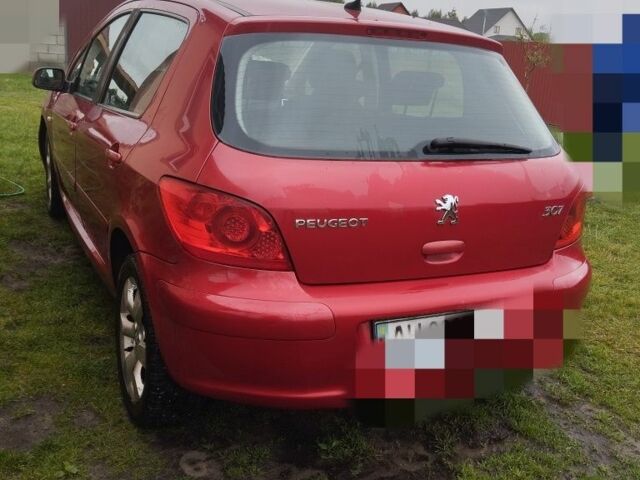 Красный Пежо 307, объемом двигателя 0 л и пробегом 158 тыс. км за 4500 $, фото 2 на Automoto.ua