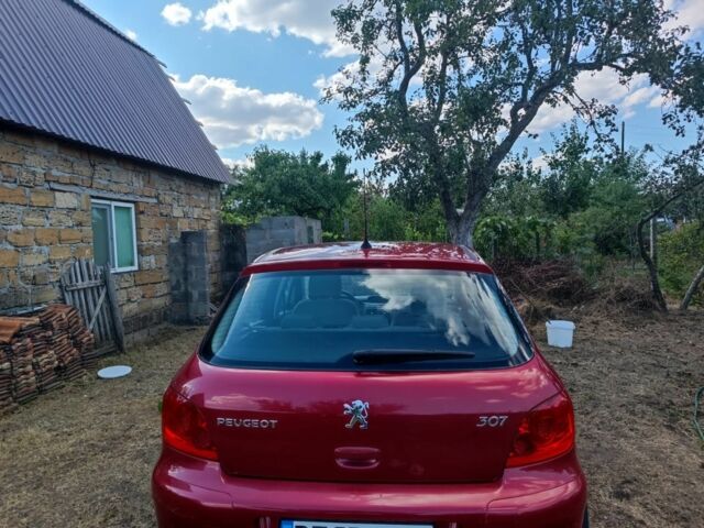 Красный Пежо 307, объемом двигателя 2 л и пробегом 159 тыс. км за 5000 $, фото 3 на Automoto.ua