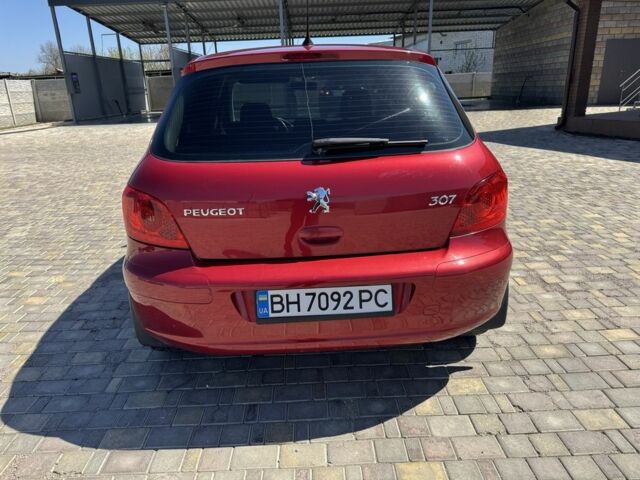 Красный Пежо 307, объемом двигателя 2 л и пробегом 2 тыс. км за 5500 $, фото 6 на Automoto.ua