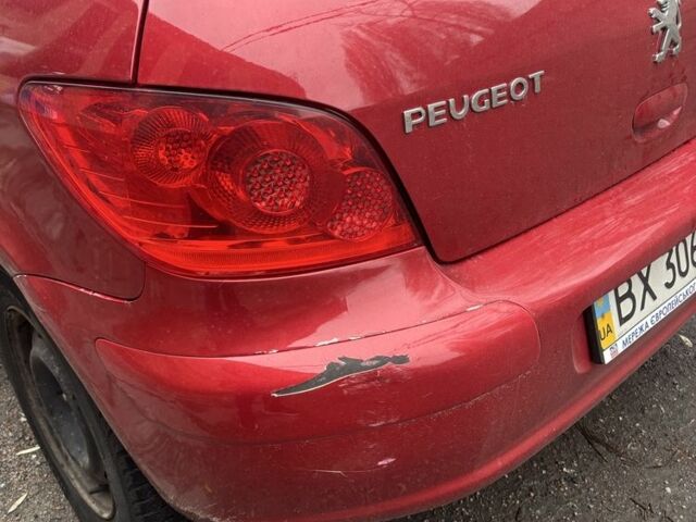Красный Пежо 307, объемом двигателя 2 л и пробегом 111 тыс. км за 3200 $, фото 10 на Automoto.ua
