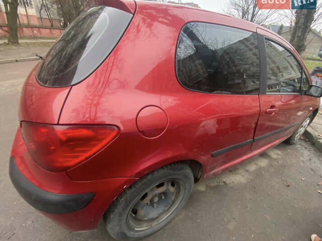 Червоний Пежо 307, об'ємом двигуна 1.59 л та пробігом 136 тис. км за 3500 $, фото 9 на Automoto.ua