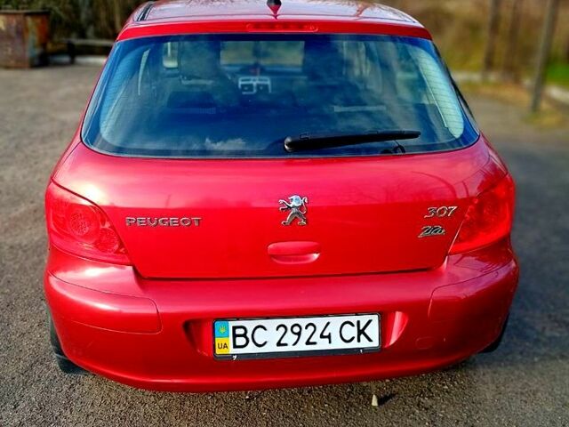 Червоний Пежо 307, об'ємом двигуна 1.6 л та пробігом 105 тис. км за 5000 $, фото 2 на Automoto.ua