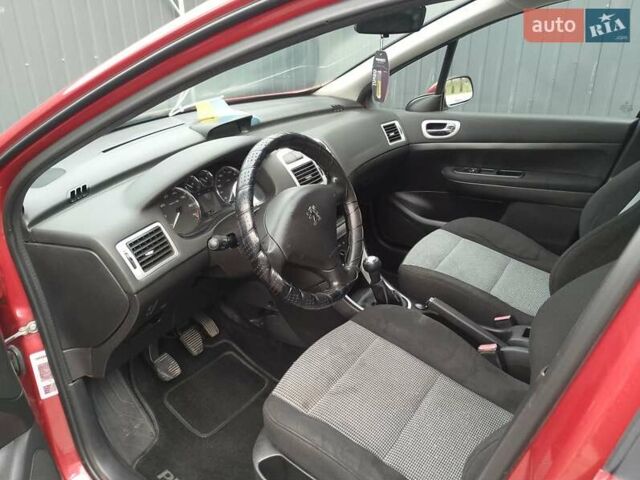 Пежо 307 2006 в Тернополе на Automoto.ua Красный Пежо 307, объемом двигателя 1.59 л и пробегом 162 тыс. км за 3500 $, фото 10 на Automoto.ua