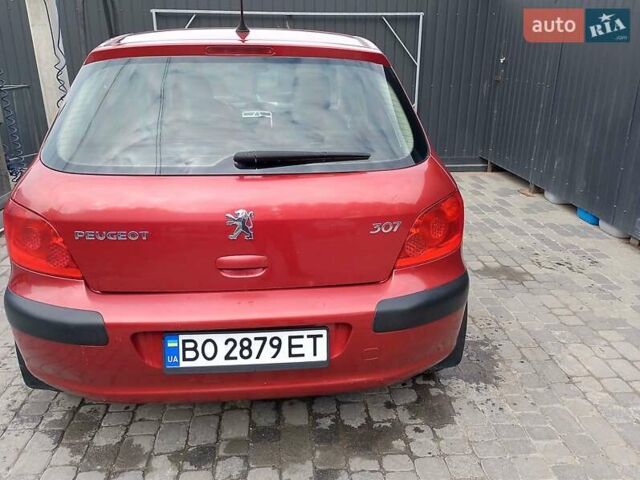 Пежо 307 2006 в Тернополе на Automoto.ua Красный Пежо 307, объемом двигателя 1.59 л и пробегом 162 тыс. км за 3500 $, фото 5 на Automoto.ua