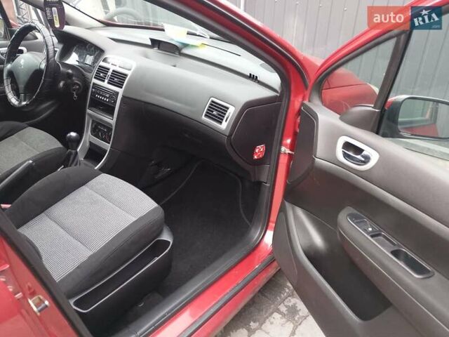 Пежо 307 2006 в Тернополе на Automoto.ua Красный Пежо 307, объемом двигателя 1.59 л и пробегом 162 тыс. км за 3500 $, фото 11 на Automoto.ua