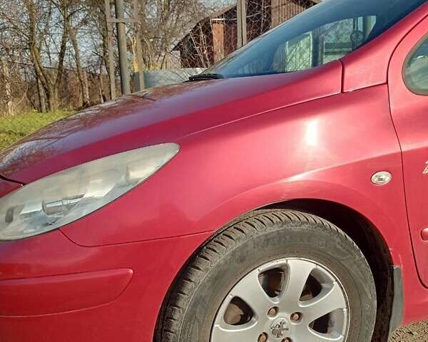 Червоний Пежо 307, об'ємом двигуна 1.59 л та пробігом 105 тис. км за 5000 $, фото 10 на Automoto.ua
