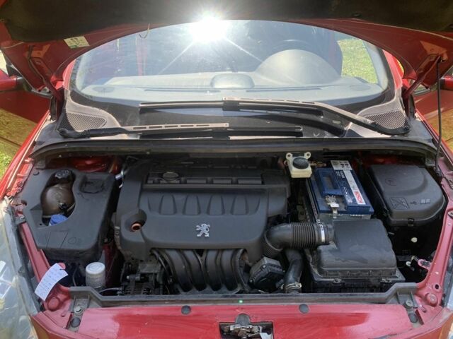 Красный Пежо 307, объемом двигателя 2 л и пробегом 206 тыс. км за 4400 $, фото 15 на Automoto.ua