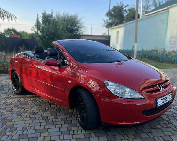 Красный Пежо 307, объемом двигателя 2 л и пробегом 250 тыс. км за 4850 $, фото 8 на Automoto.ua