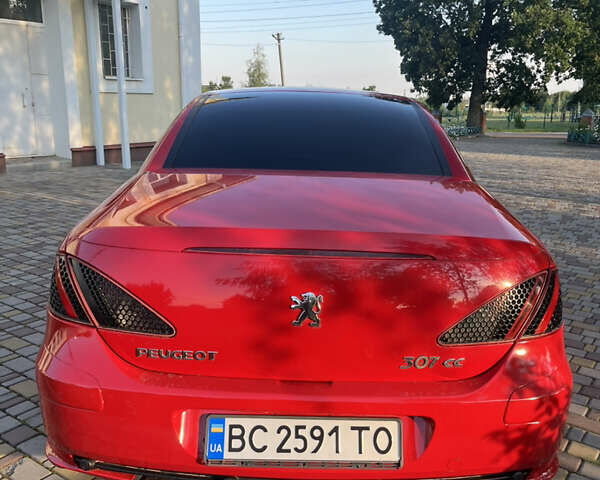 Красный Пежо 307, объемом двигателя 2 л и пробегом 250 тыс. км за 4850 $, фото 4 на Automoto.ua