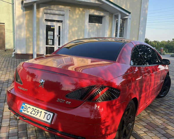 Красный Пежо 307, объемом двигателя 2 л и пробегом 250 тыс. км за 4850 $, фото 3 на Automoto.ua