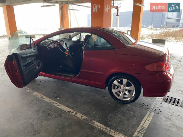 Красный Пежо 307, объемом двигателя 2 л и пробегом 190 тыс. км за 4999 $, фото 11 на Automoto.ua