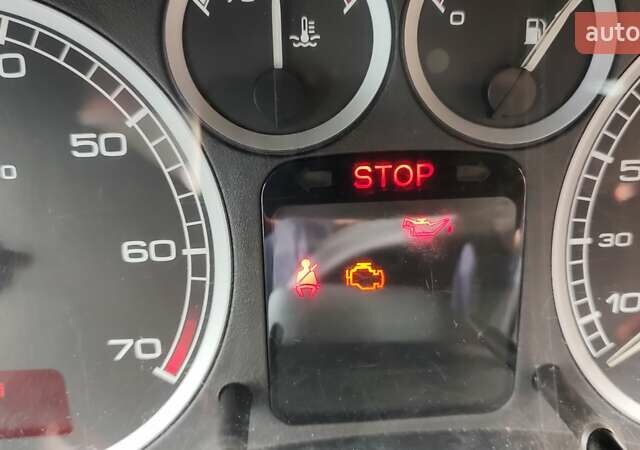 Червоний Пежо 307, об'ємом двигуна 2 л та пробігом 280 тис. км за 2200 $, фото 1 на Automoto.ua