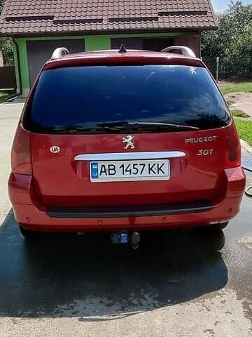Красный Пежо 307, объемом двигателя 1.6 л и пробегом 286 тыс. км за 3600 $, фото 10 на Automoto.ua