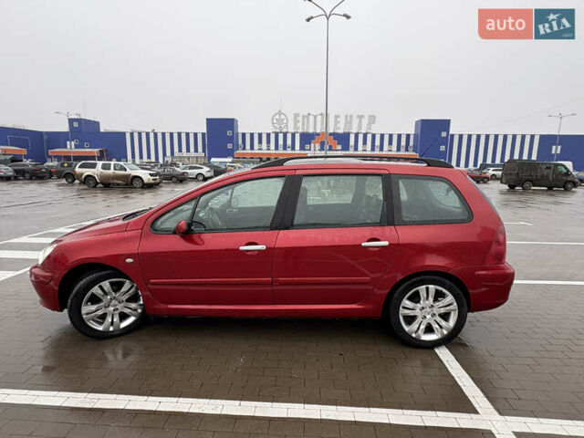 Красный Пежо 307, объемом двигателя 2 л и пробегом 253 тыс. км за 3400 $, фото 2 на Automoto.ua