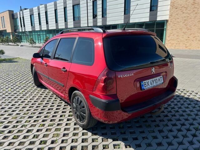 Червоний Пежо 307, об'ємом двигуна 2 л та пробігом 379 тис. км за 4000 $, фото 6 на Automoto.ua