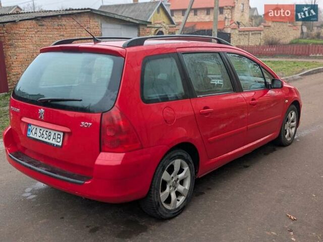 Красный Пежо 307, объемом двигателя 1.59 л и пробегом 350 тыс. км за 3650 $, фото 10 на Automoto.ua