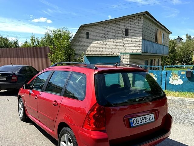 Червоний Пежо 307, об'ємом двигуна 1.6 л та пробігом 328 тис. км за 3150 $, фото 3 на Automoto.ua