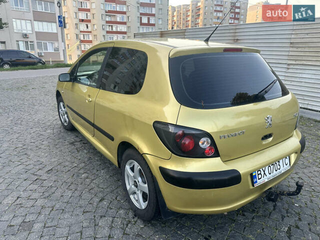 Жовтий Пежо 307, об'ємом двигуна 1.59 л та пробігом 292 тис. км за 2800 $, фото 5 на Automoto.ua