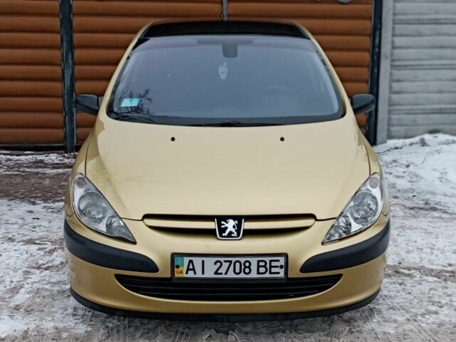 Желтый Пежо 307, объемом двигателя 1.6 л и пробегом 300 тыс. км за 3000 $, фото 2 на Automoto.ua