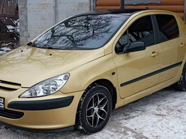 Желтый Пежо 307, объемом двигателя 1.6 л и пробегом 300 тыс. км за 3000 $, фото 3 на Automoto.ua