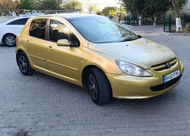 Жовтий Пежо 307, об'ємом двигуна 1.6 л та пробігом 260 тис. км за 3700 $, фото 2 на Automoto.ua
