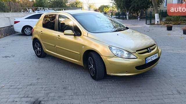 Желтый Пежо 307, объемом двигателя 1.6 л и пробегом 260 тыс. км за 3500 $, фото 2 на Automoto.ua