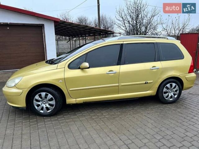 Желтый Пежо 307, объемом двигателя 1.6 л и пробегом 204 тыс. км за 3950 $, фото 13 на Automoto.ua