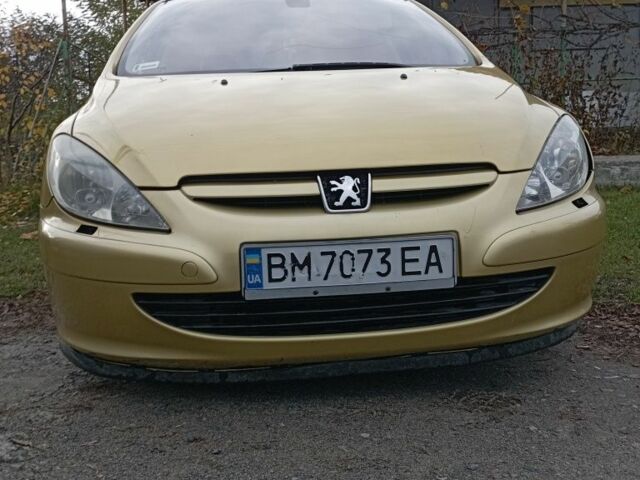 Жовтий Пежо 307, об'ємом двигуна 1.6 л та пробігом 240 тис. км за 3102 $, фото 2 на Automoto.ua