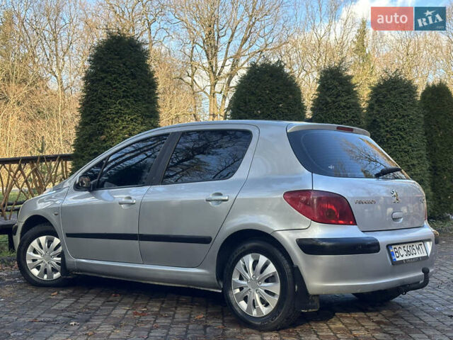 Сірий Пежо 307, об'ємом двигуна 1.4 л та пробігом 380 тис. км за 2999 $, фото 51 на Automoto.ua