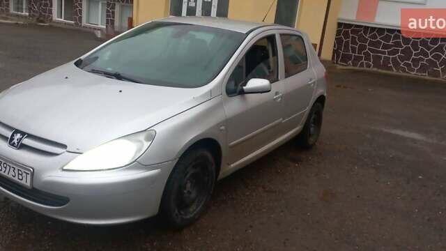 Сірий Пежо 307, об'ємом двигуна 2 л та пробігом 410 тис. км за 2999 $, фото 15 на Automoto.ua