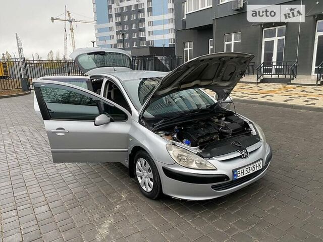 Сірий Пежо 307, об'ємом двигуна 1.6 л та пробігом 223 тис. км за 3850 $, фото 11 на Automoto.ua