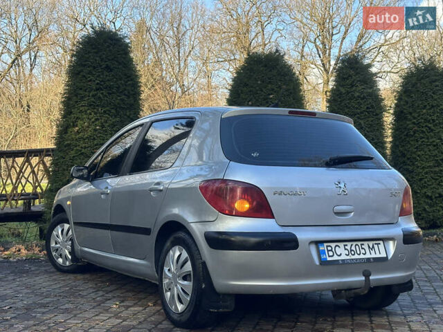 Сірий Пежо 307, об'ємом двигуна 1.4 л та пробігом 380 тис. км за 2999 $, фото 45 на Automoto.ua