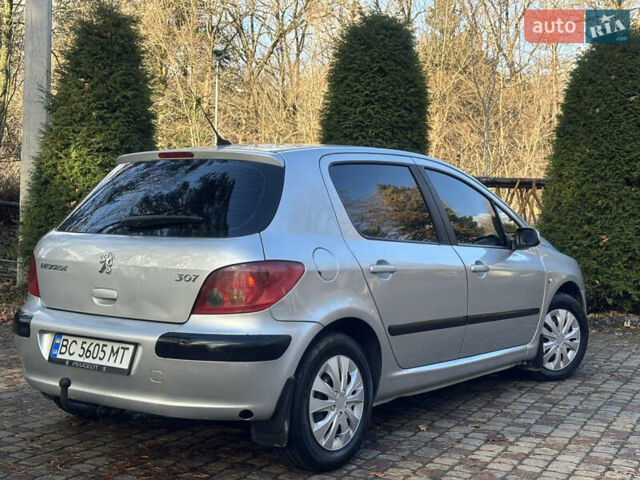 Сірий Пежо 307, об'ємом двигуна 1.4 л та пробігом 380 тис. км за 2999 $, фото 46 на Automoto.ua