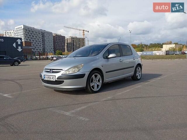 Сірий Пежо 307, об'ємом двигуна 2 л та пробігом 355 тис. км за 3300 $, фото 1 на Automoto.ua