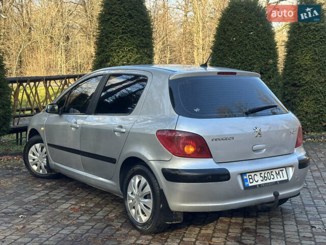 Сірий Пежо 307, об'ємом двигуна 1.4 л та пробігом 380 тис. км за 2999 $, фото 47 на Automoto.ua