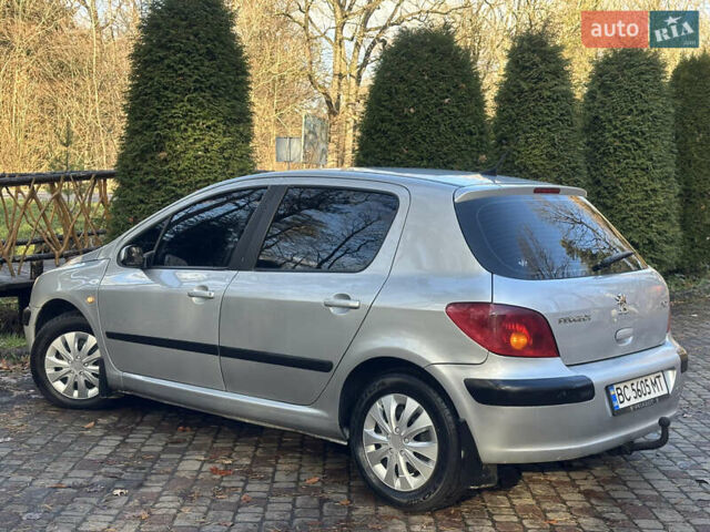 Сірий Пежо 307, об'ємом двигуна 1.4 л та пробігом 380 тис. км за 2999 $, фото 53 на Automoto.ua