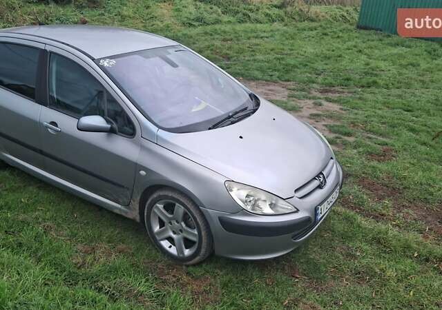 Серый Пежо 307, объемом двигателя 2 л и пробегом 328 тыс. км за 3000 $, фото 1 на Automoto.ua