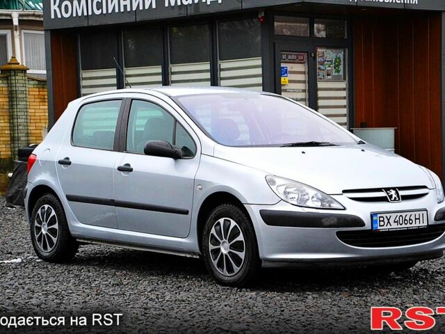 Сірий Пежо 307, об'ємом двигуна 1.6 л та пробігом 122 тис. км за 4500 $, фото 1 на Automoto.ua