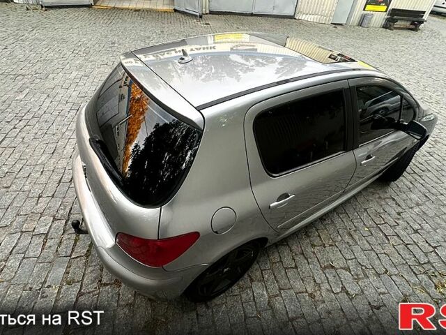 Серый Пежо 307, объемом двигателя 2 л и пробегом 265 тыс. км за 5000 $, фото 1 на Automoto.ua