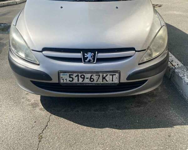 Серый Пежо 307, объемом двигателя 1.6 л и пробегом 246 тыс. км за 3500 $, фото 3 на Automoto.ua