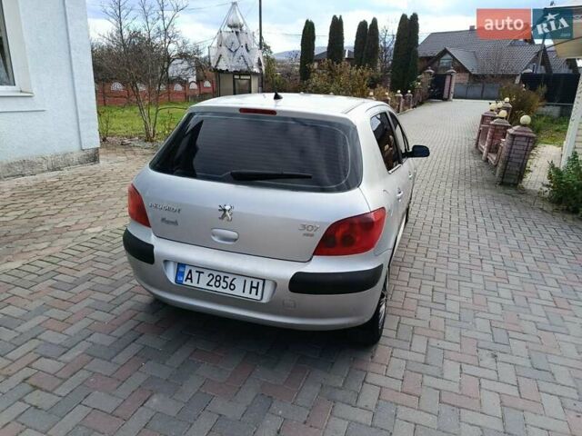 Сірий Пежо 307, об'ємом двигуна 1.4 л та пробігом 360 тис. км за 3700 $, фото 33 на Automoto.ua