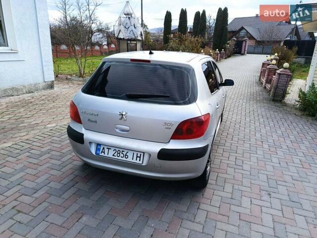 Сірий Пежо 307, об'ємом двигуна 1.4 л та пробігом 360 тис. км за 3700 $, фото 19 на Automoto.ua