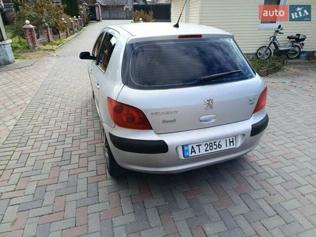 Сірий Пежо 307, об'ємом двигуна 1.4 л та пробігом 360 тис. км за 3700 $, фото 29 на Automoto.ua