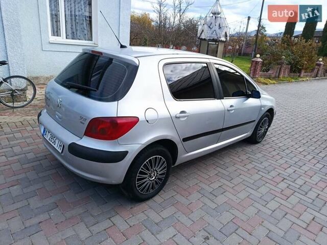Сірий Пежо 307, об'ємом двигуна 1.4 л та пробігом 360 тис. км за 3700 $, фото 22 на Automoto.ua