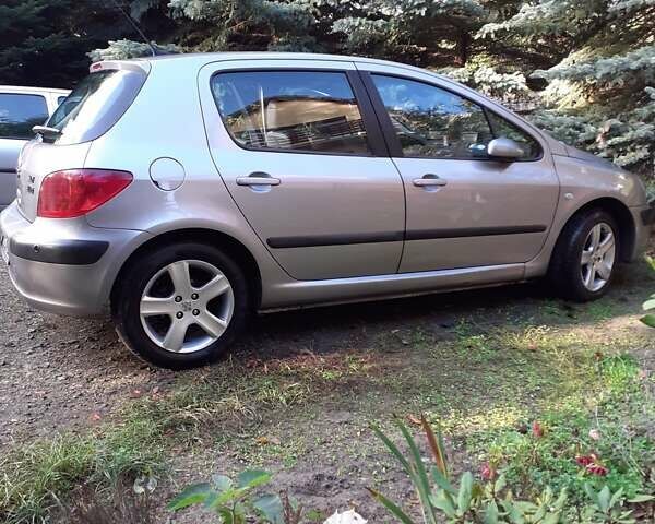 Серый Пежо 307, объемом двигателя 2 л и пробегом 340 тыс. км за 4300 $, фото 1 на Automoto.ua