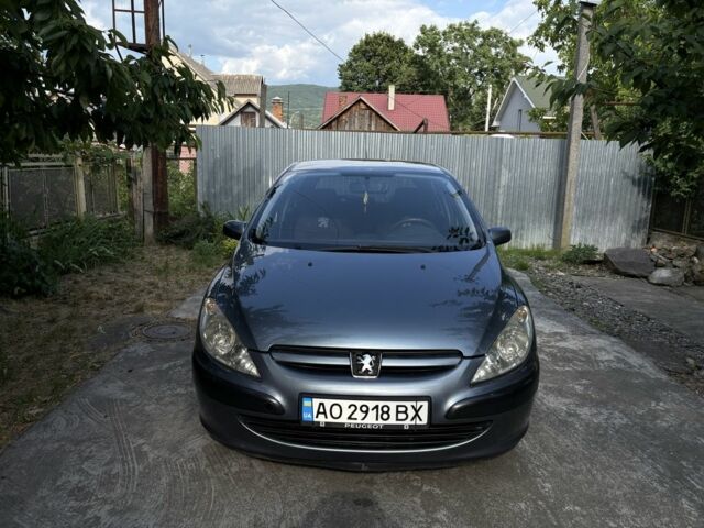 Серый Пежо 307, объемом двигателя 2 л и пробегом 350 тыс. км за 4000 $, фото 4 на Automoto.ua