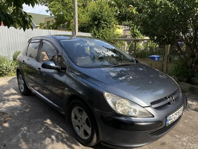 Серый Пежо 307, объемом двигателя 2 л и пробегом 350 тыс. км за 4000 $, фото 1 на Automoto.ua