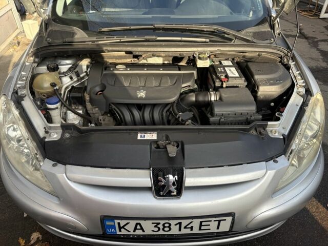 Серый Пежо 307, объемом двигателя 2 л и пробегом 180 тыс. км за 5300 $, фото 1 на Automoto.ua