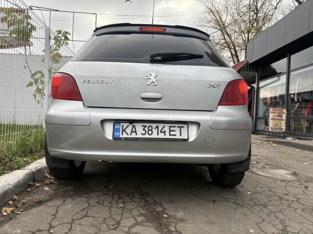 Серый Пежо 307, объемом двигателя 2 л и пробегом 180 тыс. км за 5300 $, фото 3 на Automoto.ua