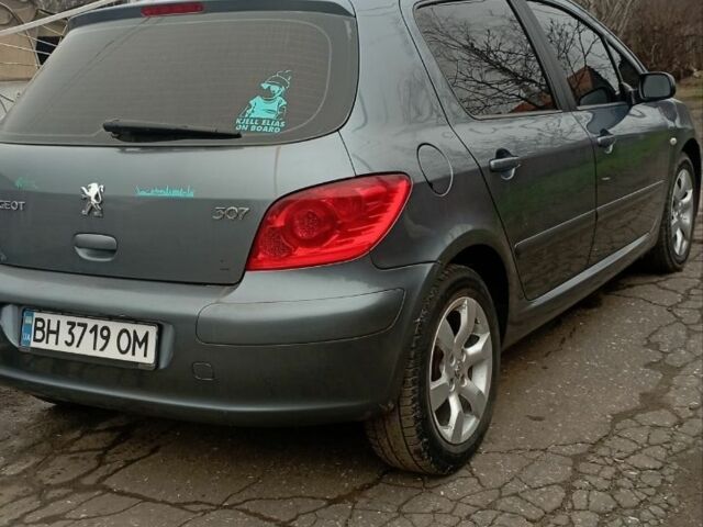Серый Пежо 307, объемом двигателя 1.6 л и пробегом 240 тыс. км за 4500 $, фото 2 на Automoto.ua